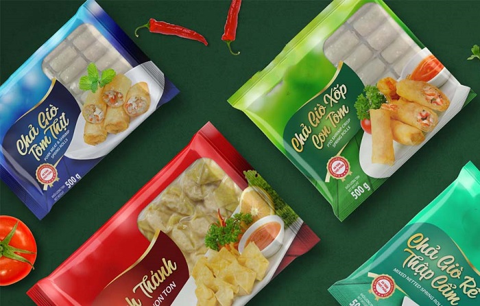 Mẫu bao bì đông lạnh