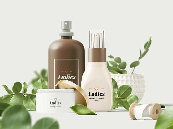 Mẫu  bao bì mỹ phẩm