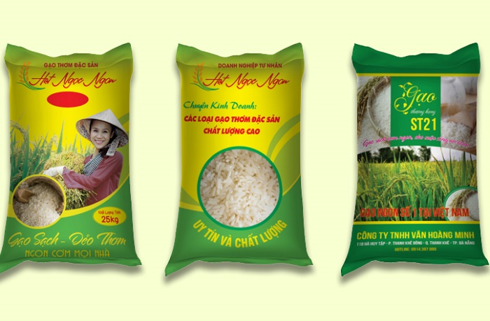 Mẫu bao bì nông sản