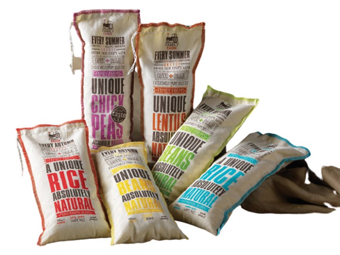 Mẫu bao bì nông sản