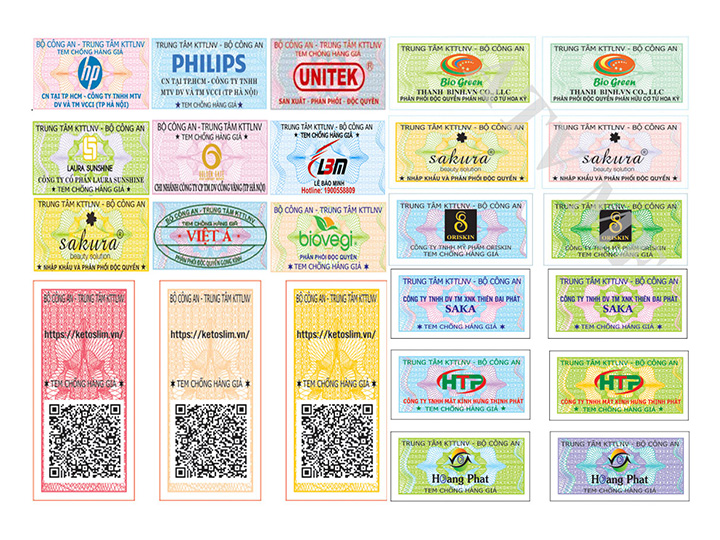 In tem vỡ bảo hành