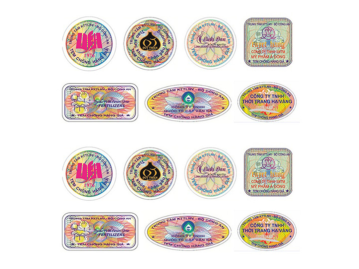 In tem chống hàng giả