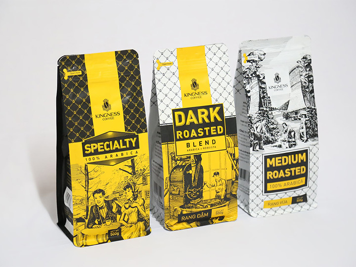 Mẫu bao bì cà phê - trà 05