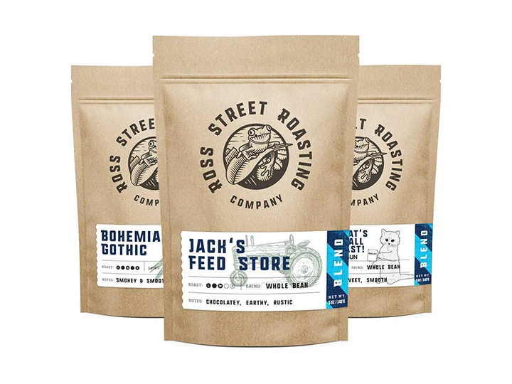 Mẫu bao bì cà phê - trà 06